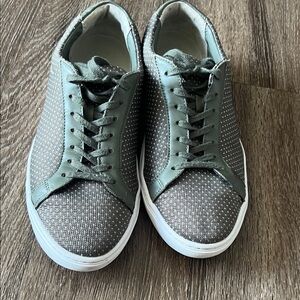 Lacoste Gray and White Men's Sneakers